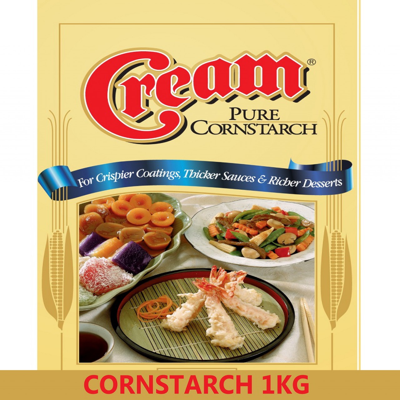 CREAM CORN STARCH  1KG