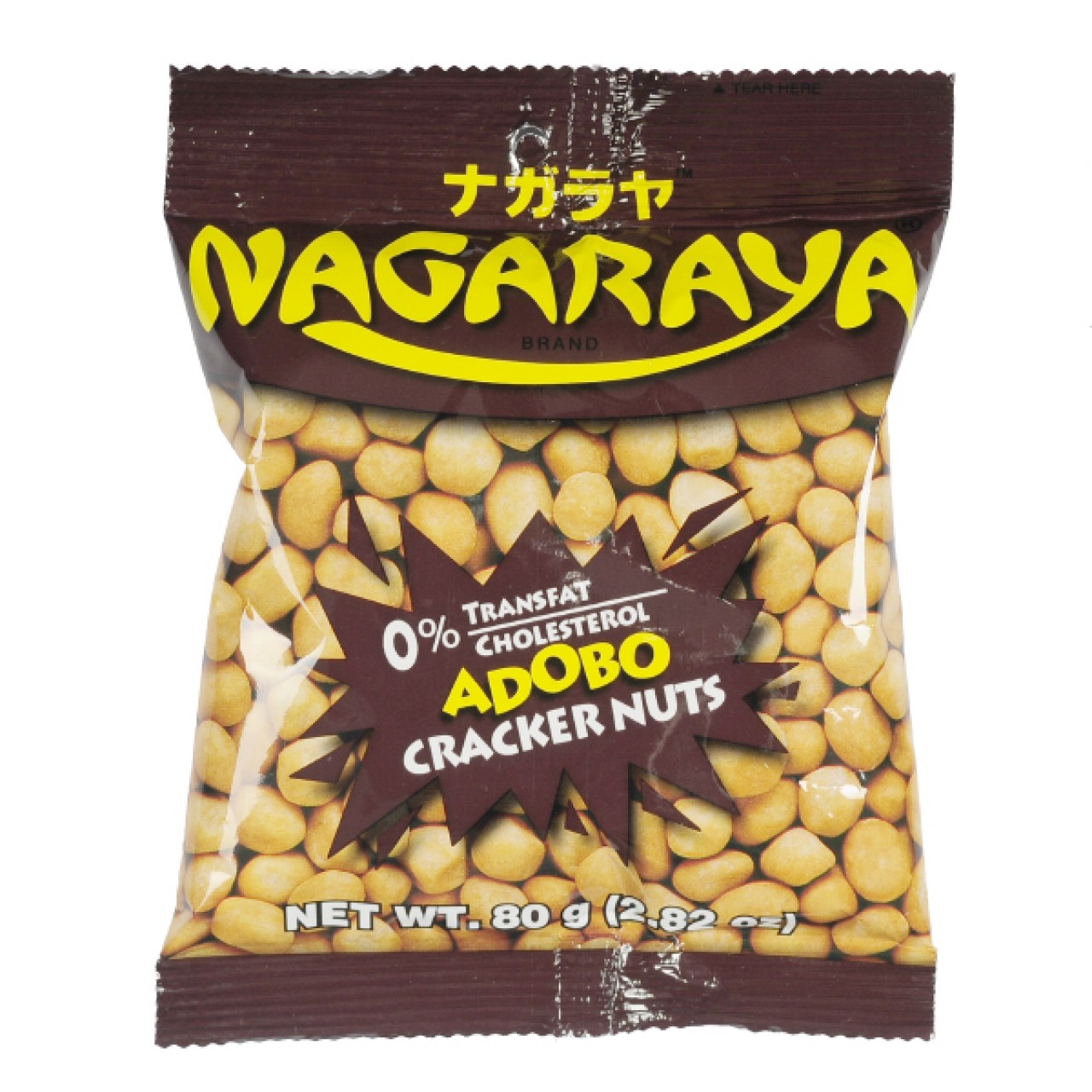 NAGARAYA ADOBO CRACKER NUTS (BROWN) 80G