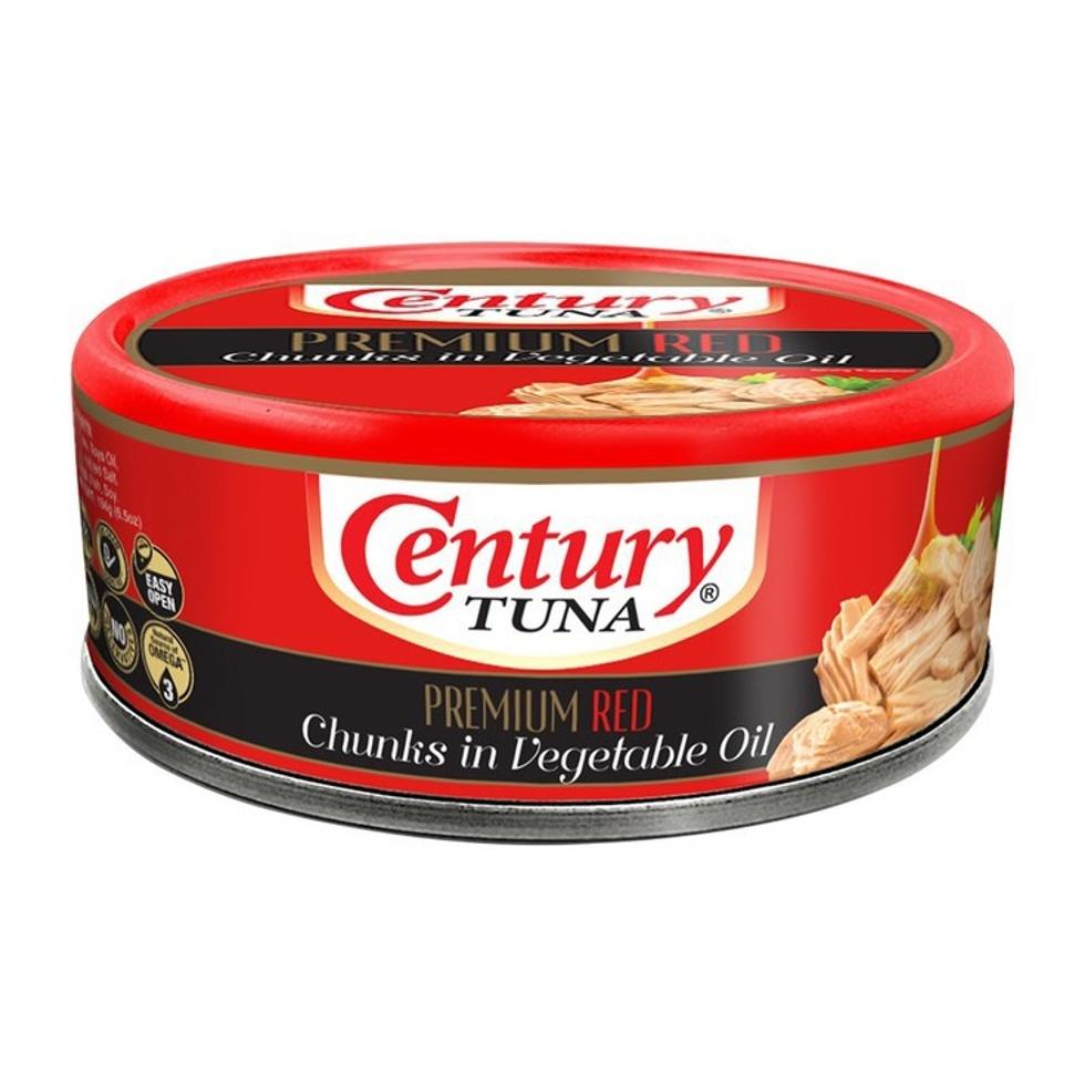 CENTURY TUNA CHUNKS IN VEGETABLE OIL  184G 