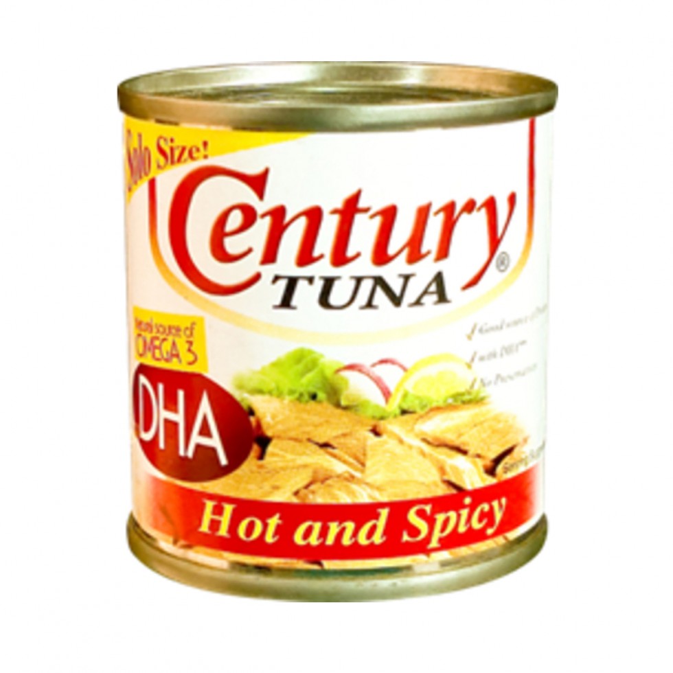 CENTURY TUNA FLAKES HOT AND SPICY 95G  