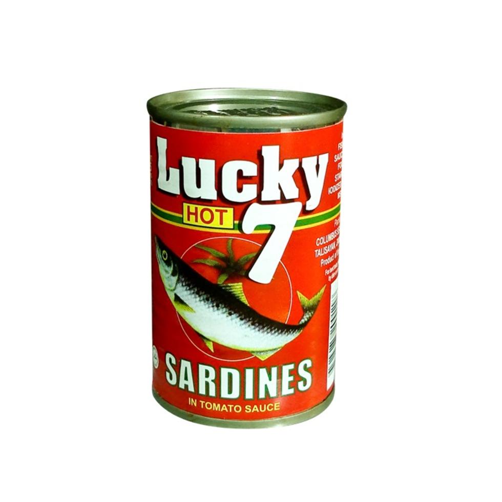 LUCKY 7 SARDINES TS CHILI 155G