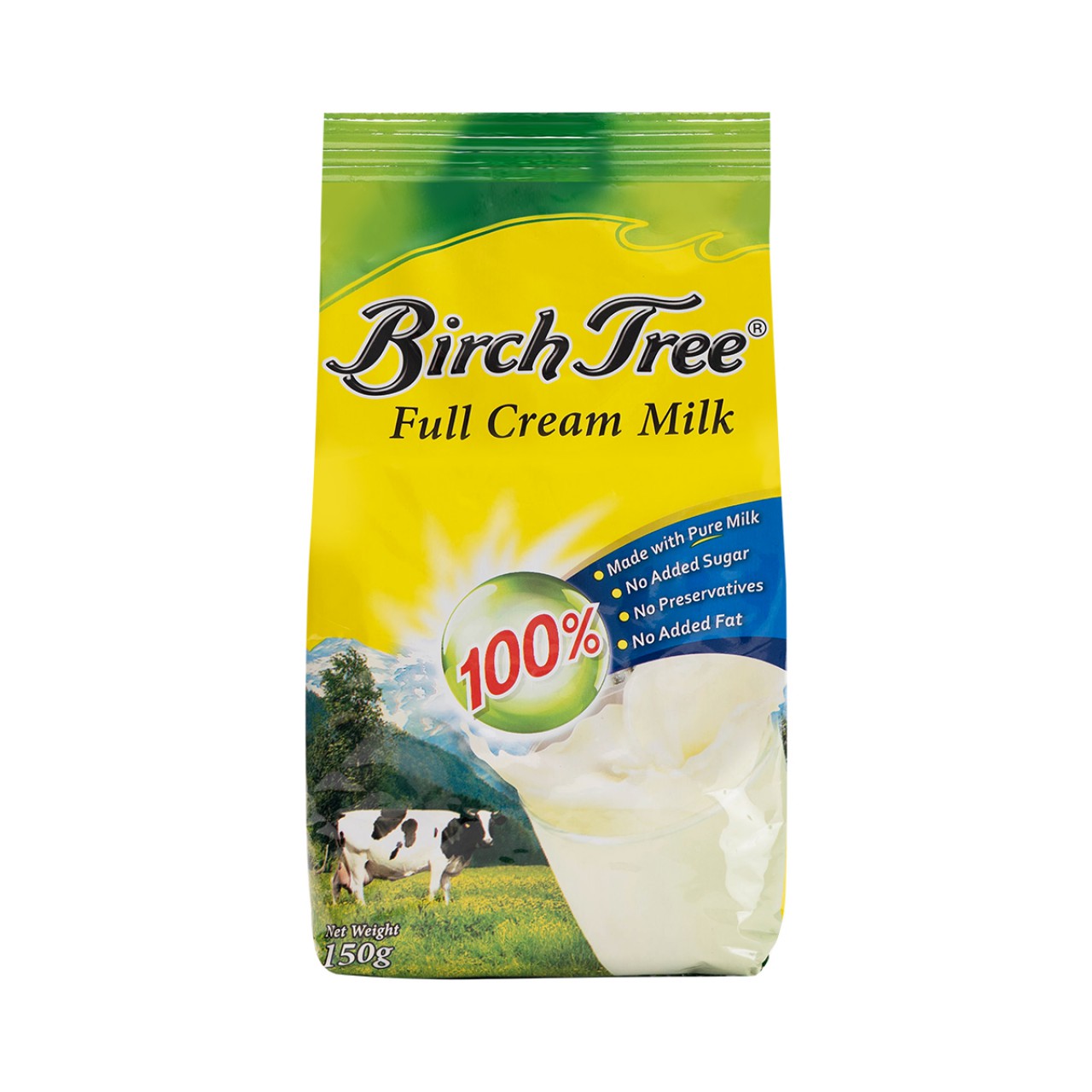 BIRCH TREE FULL CREAM MILK 150G