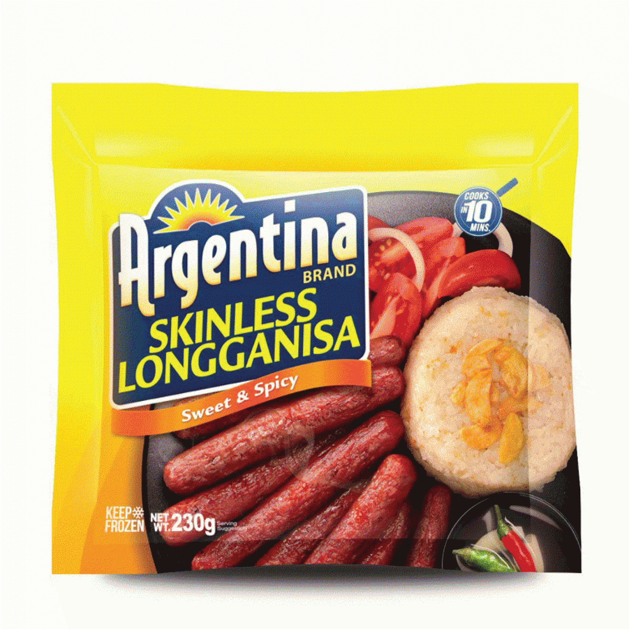 ARGENTINA SKINLESS LONGGANISA     230G