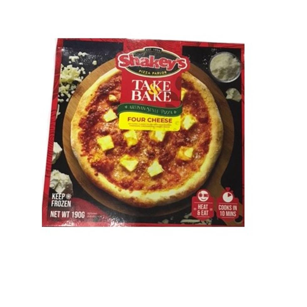 CENTURY FORZEN SHAKEY'S FOUR CHEESE PIZZA 190G FOUR CHEESE 190G
