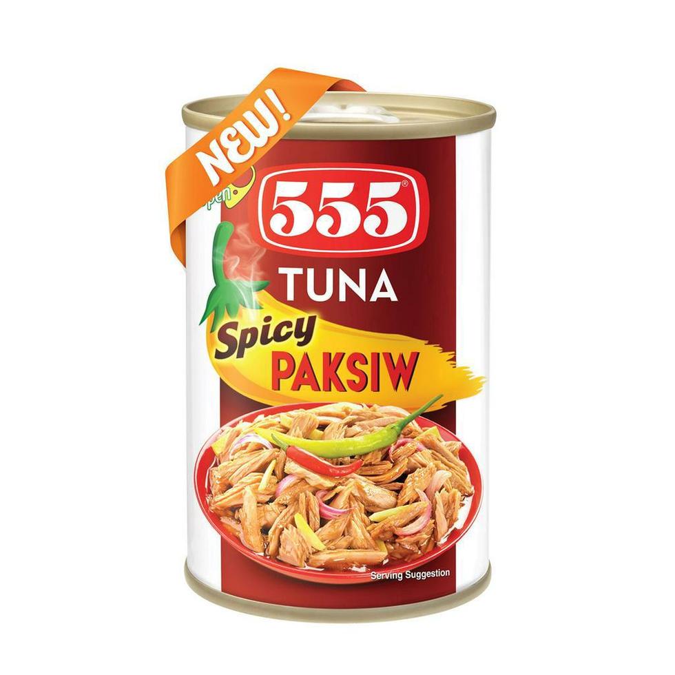 555 TUNA SPICY PAKSIW EASY OPEN CAN  155G