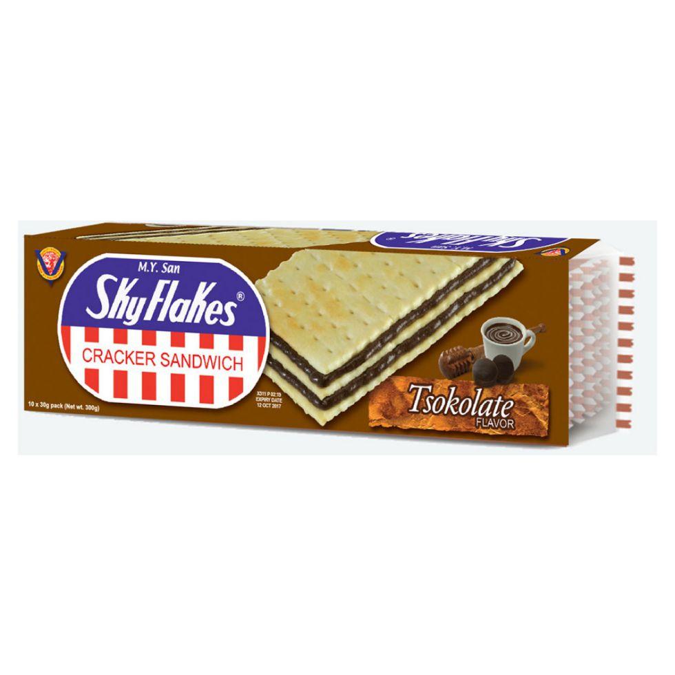 MY SAN  SKYFLAKES SANDWICH     TSOKOLATE 30G