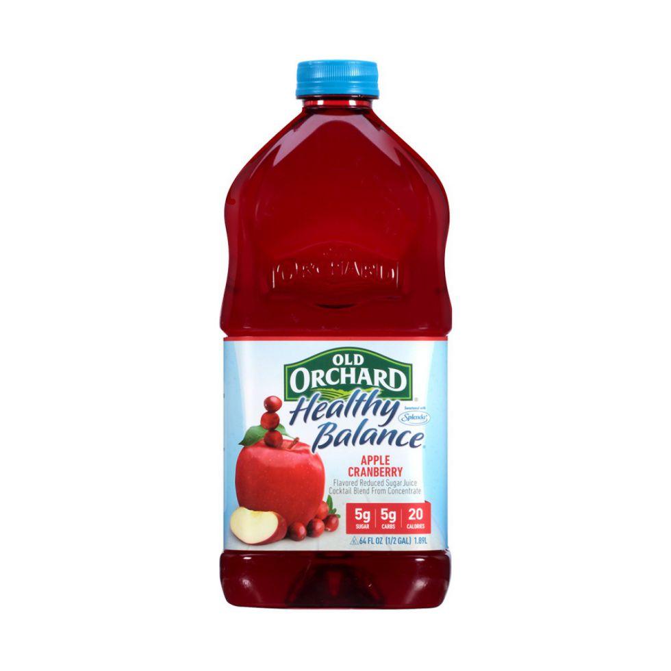 OLD ORCHARD HEALTHY BALANCE FLAVORED JUICE COCKTAIL APPLE CRANBERRY 1.89LITER