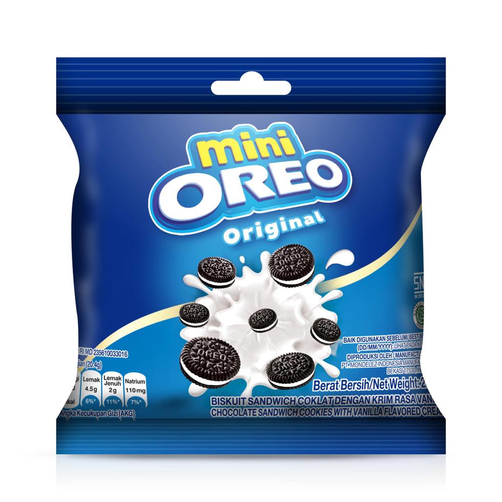 OREO MINI VANILLA POUCH 20.4G