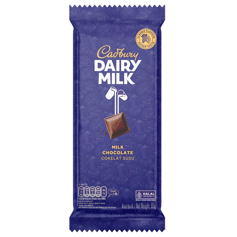 CADBURY DAIRY MILK CHOCOLATE  85G