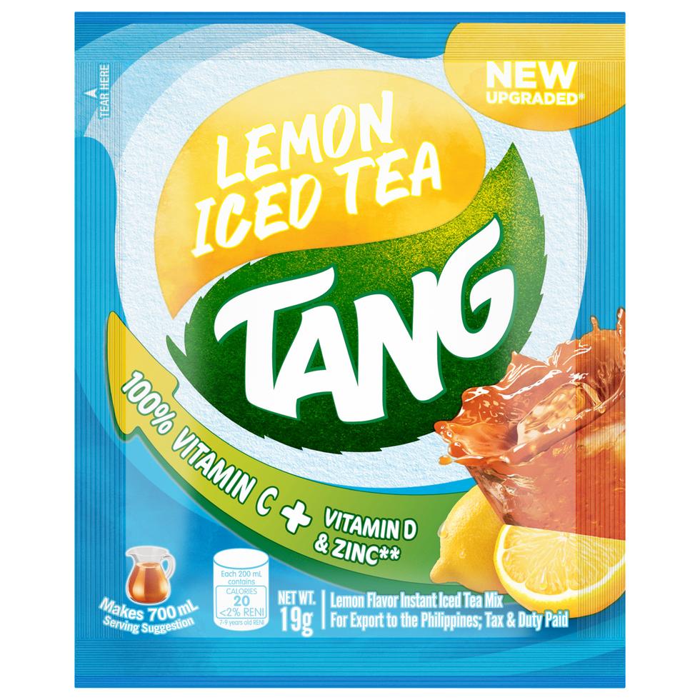 TANG POWDERED JUICE LEMON ICED TEA 19G  