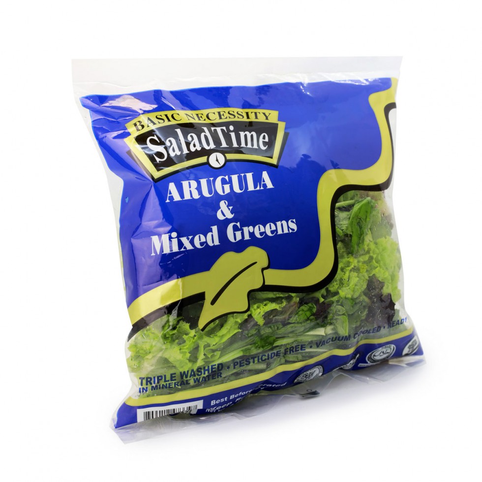BASIC NECESSITY MIX GREEN WITH ARUGULA 170G  PC