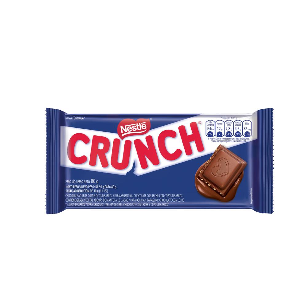 NESTLE CRUNCH CHOCOLATE BAR 80G