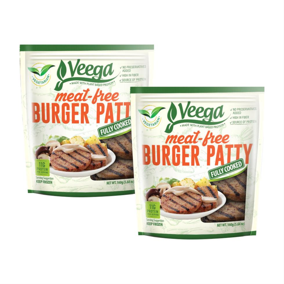 VEEGA MEAT FREE BURGER PATTY 160G  