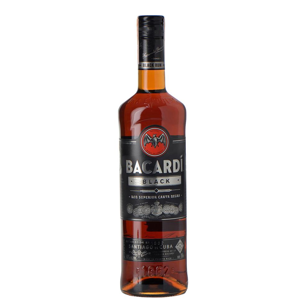 BACARDI BLACK RON SUPERIOR CARTA NEGRA  75CL