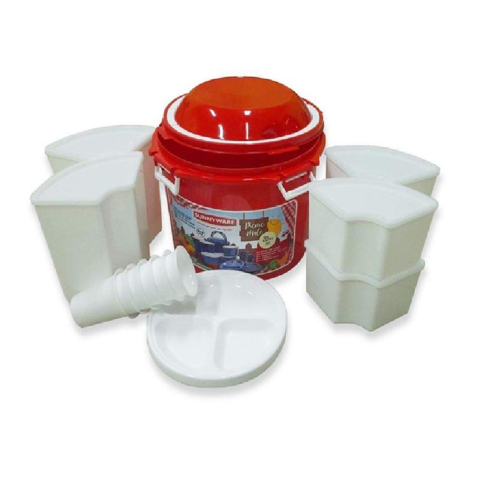 SUNNYWARE 20PCS PICNIC MATE SET SC9822  