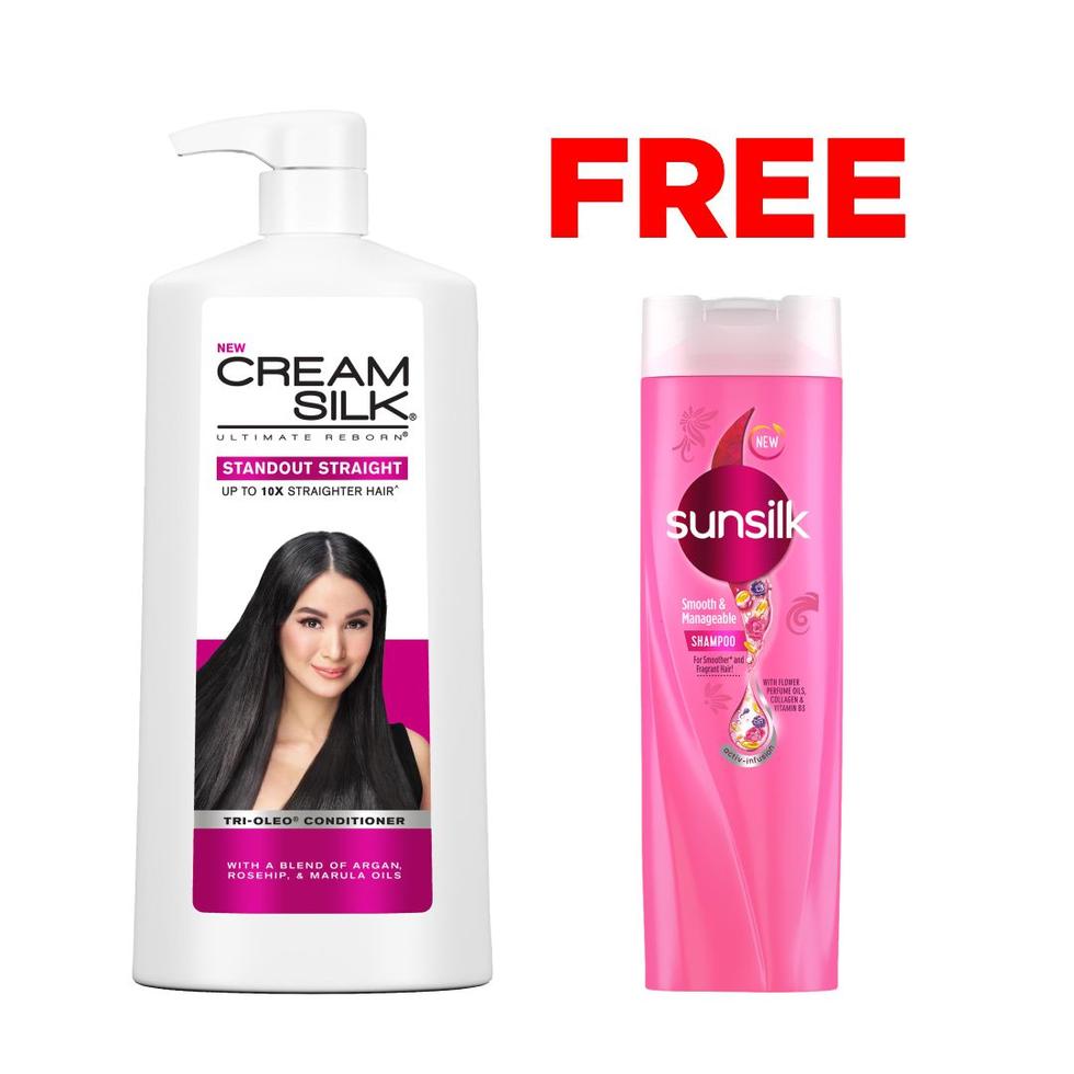 CREAMSILK ULTIMATE REBORN STANDOUT STRAIGHT TRIOLEO CONDITIONER 900ML