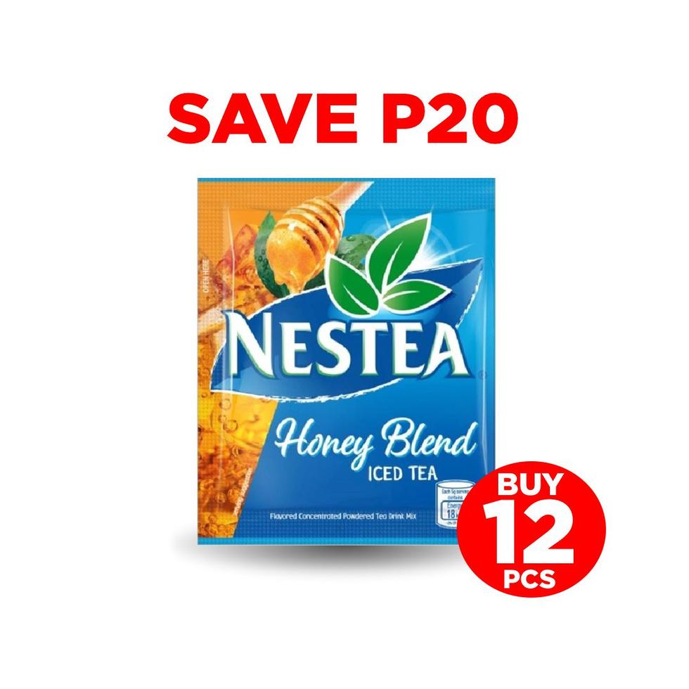 NESTEA HONEY BLEND ICED TEA 20G BUY 12 PCS , SAVE P20  