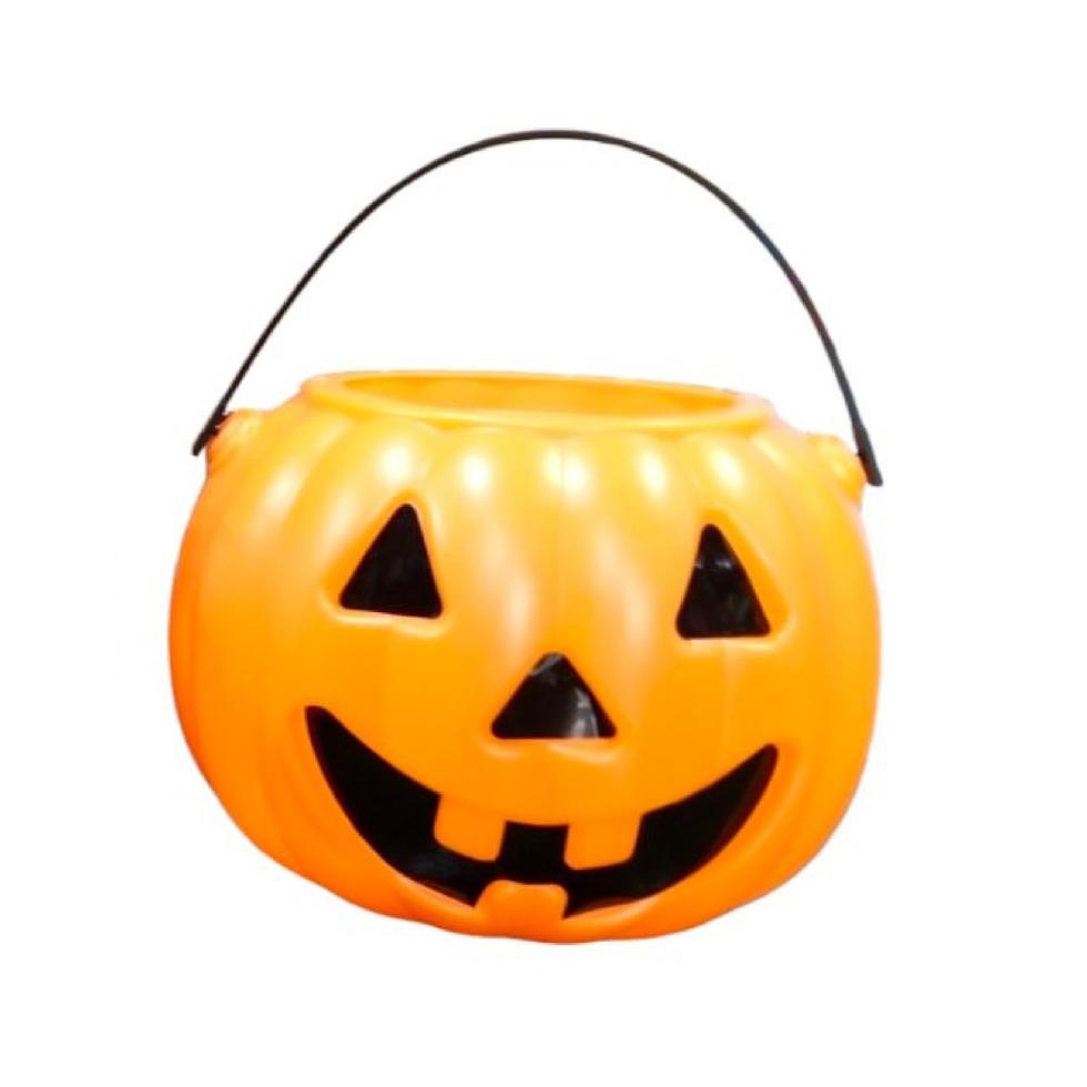 HALLOWEEN PUMPKIN PAIL - HP1102 ORANGE SMALL