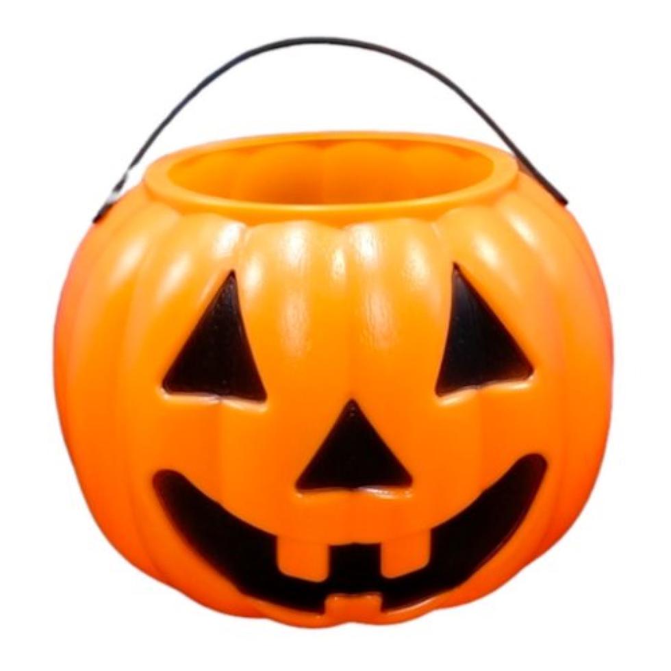 Halloween Pumpkin Pail - Hp1101 Orange Big