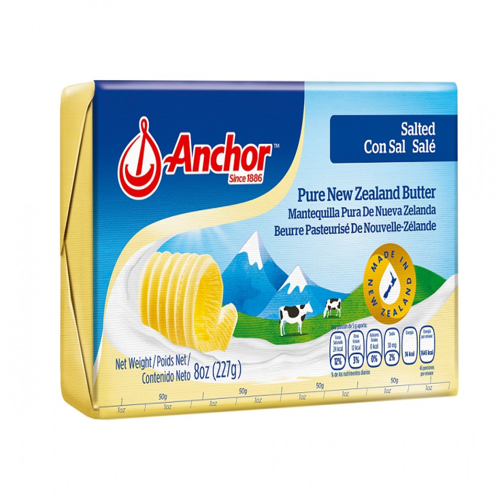 ANCHOR BUTTER SALTED 227G