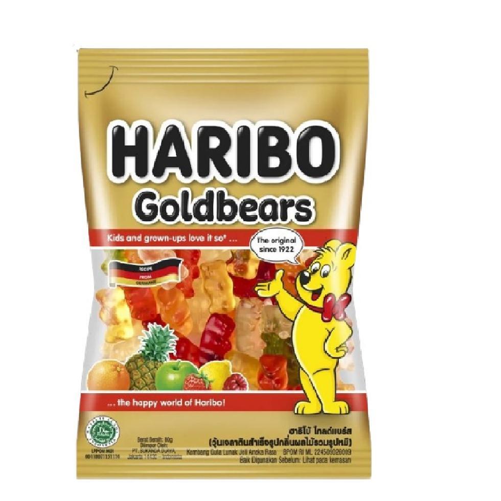 HARIBO GUMMY GOLDBEARS 80G