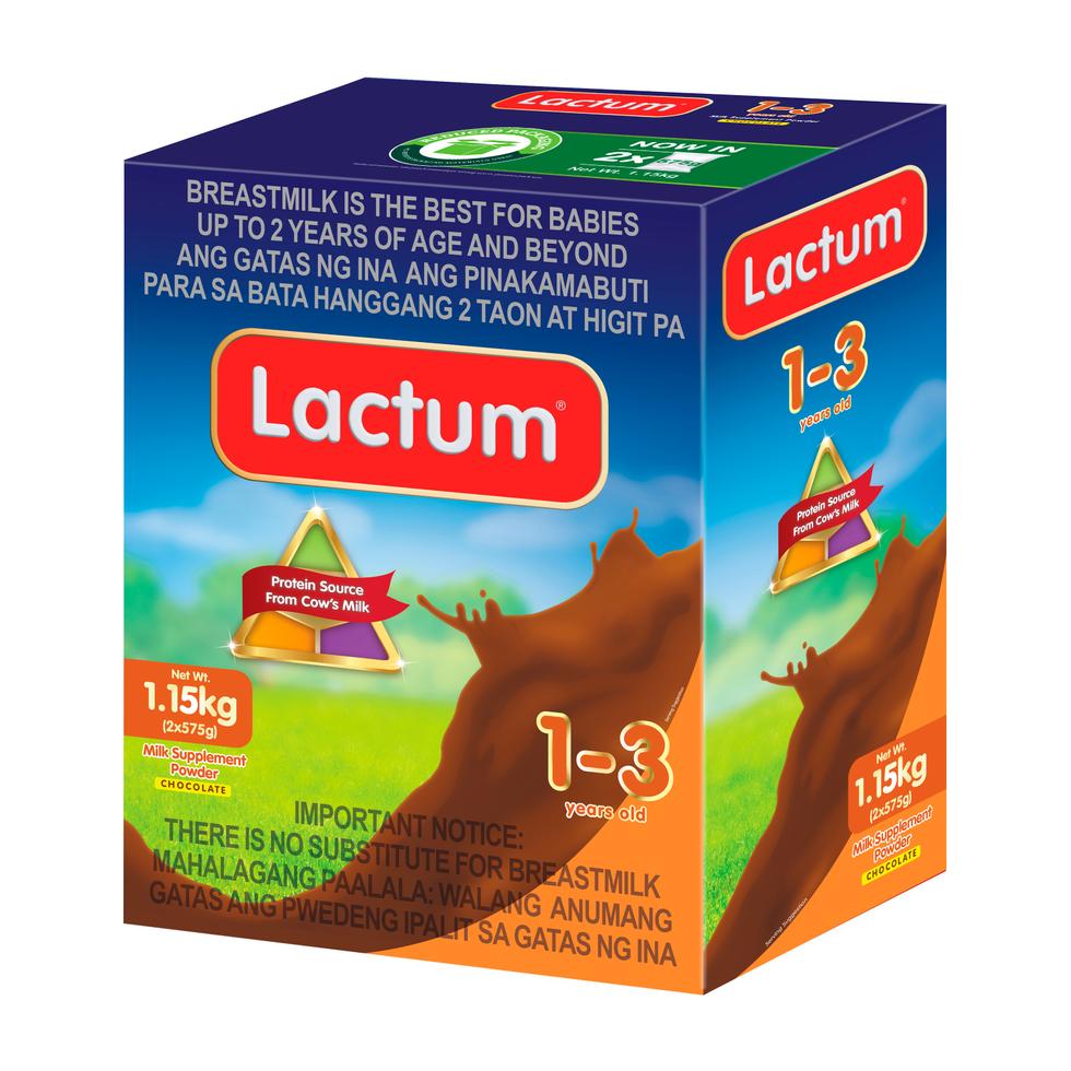 LACTUM 1+ CHOCO GUM 1.2KG