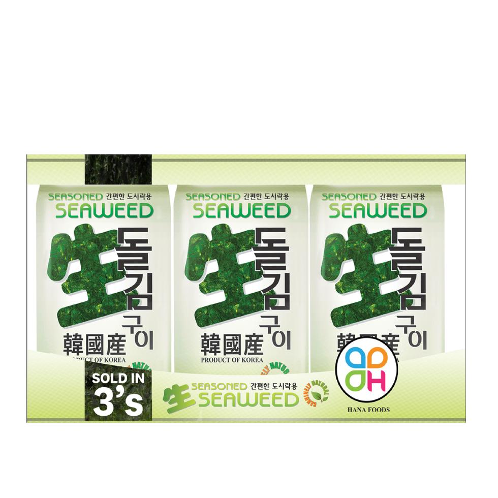 KIMNORI KOREAN CRISPY SEAWEED LAVER 7GX3S