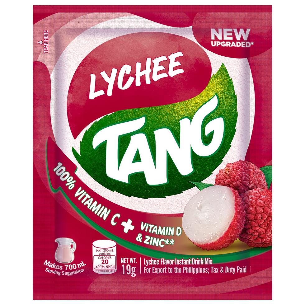 TANG POWDERED JUICE LYCHEE   19G