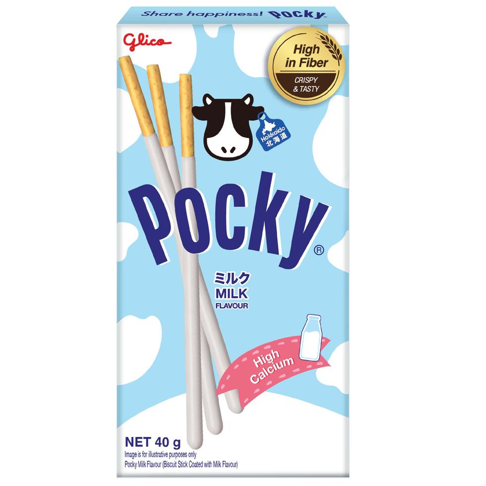GLICO POCKY MILK FLAVOUR 40G