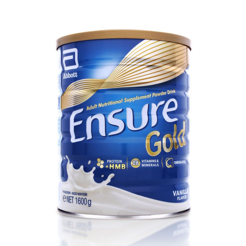 ENSURE GOLD ADULT NUTRITIONAL SUPPLEMENT POWDERED DRINK VANILLA 1600G