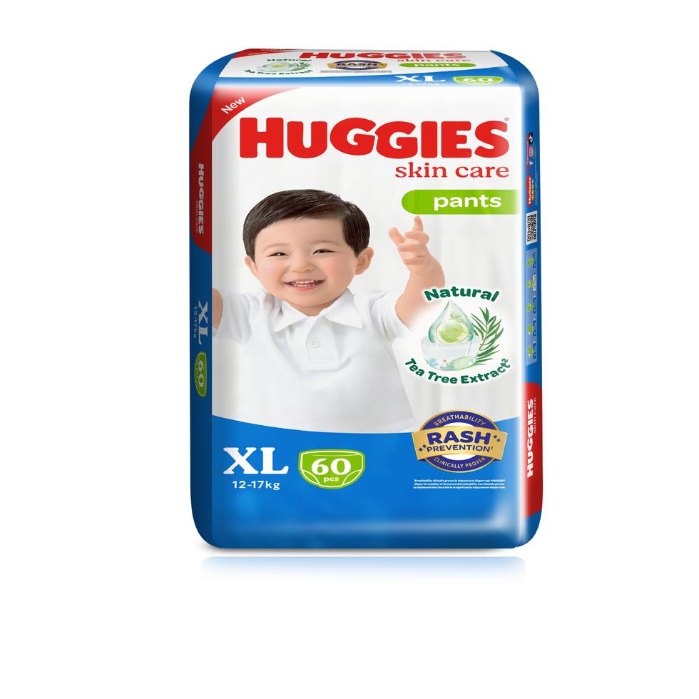 HUGGIES DRY PANTS XL 60S