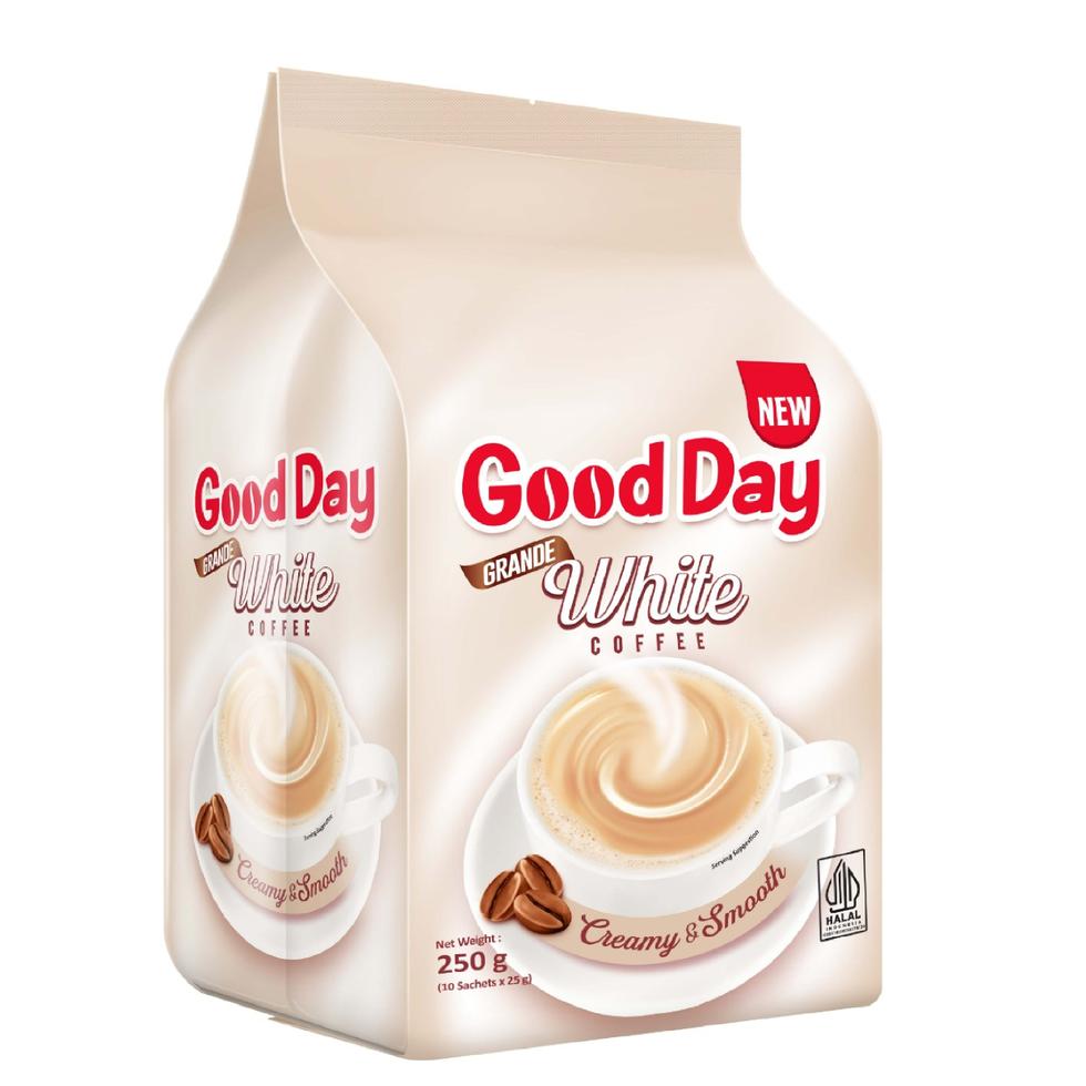 GOOD DAY COFFEE DRINK  GRANDE WHITE   25GX10S