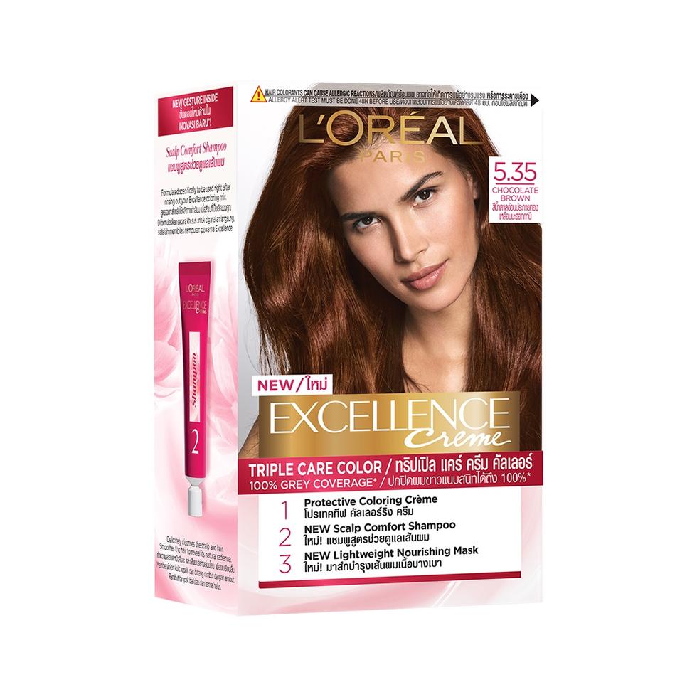 LOREAL EXC CHOCOLATE BROWN