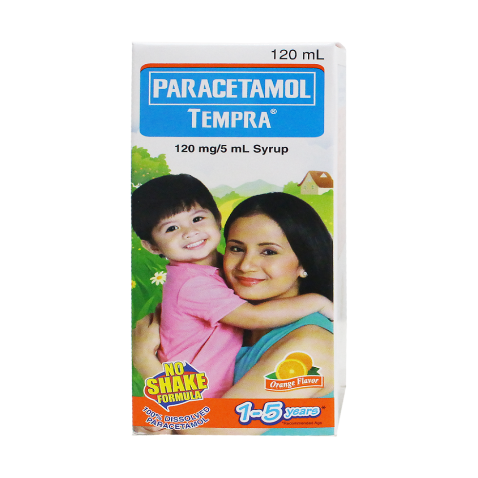 TEMPRA SYRUP ORANGE  120ML