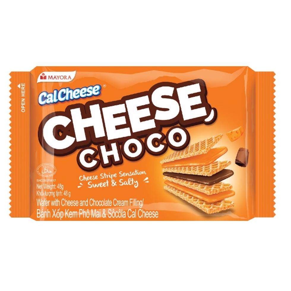 CAL CHEESE CHEESE CHOCO  48G  