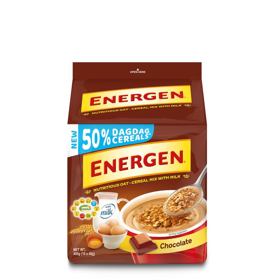 ENERGEN CHOCOLATE POUCH  40GX10S