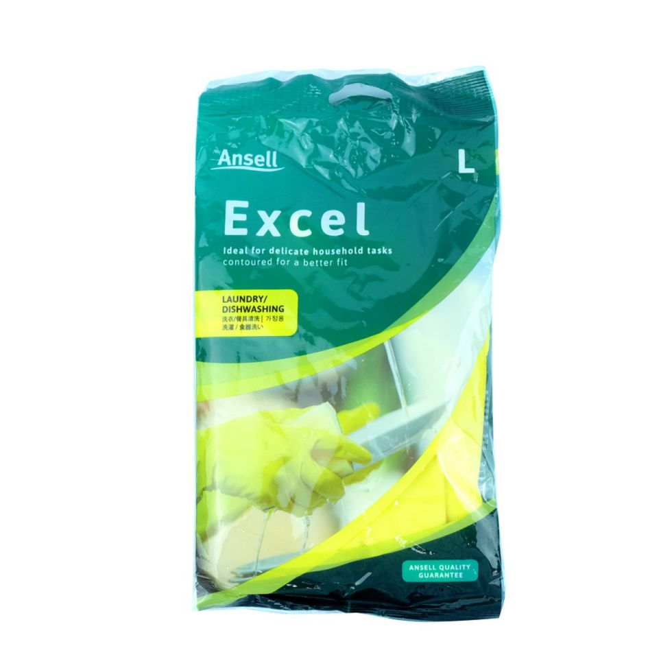 ANSELL GLOVES EXCELL YEL L