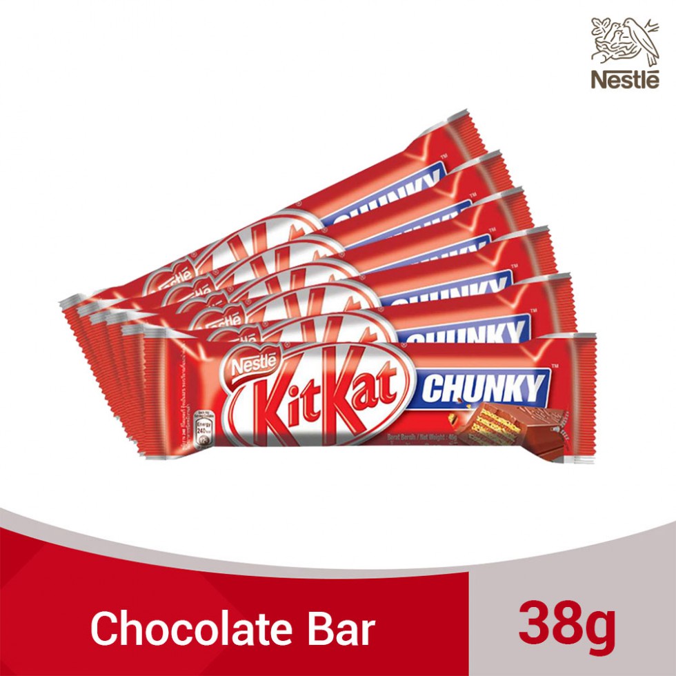 KITKAT CHUNKY CHOCOLATE BAR  38G