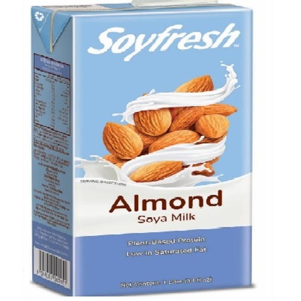 SOYFRESH ALMOND SOYA MILK  1L