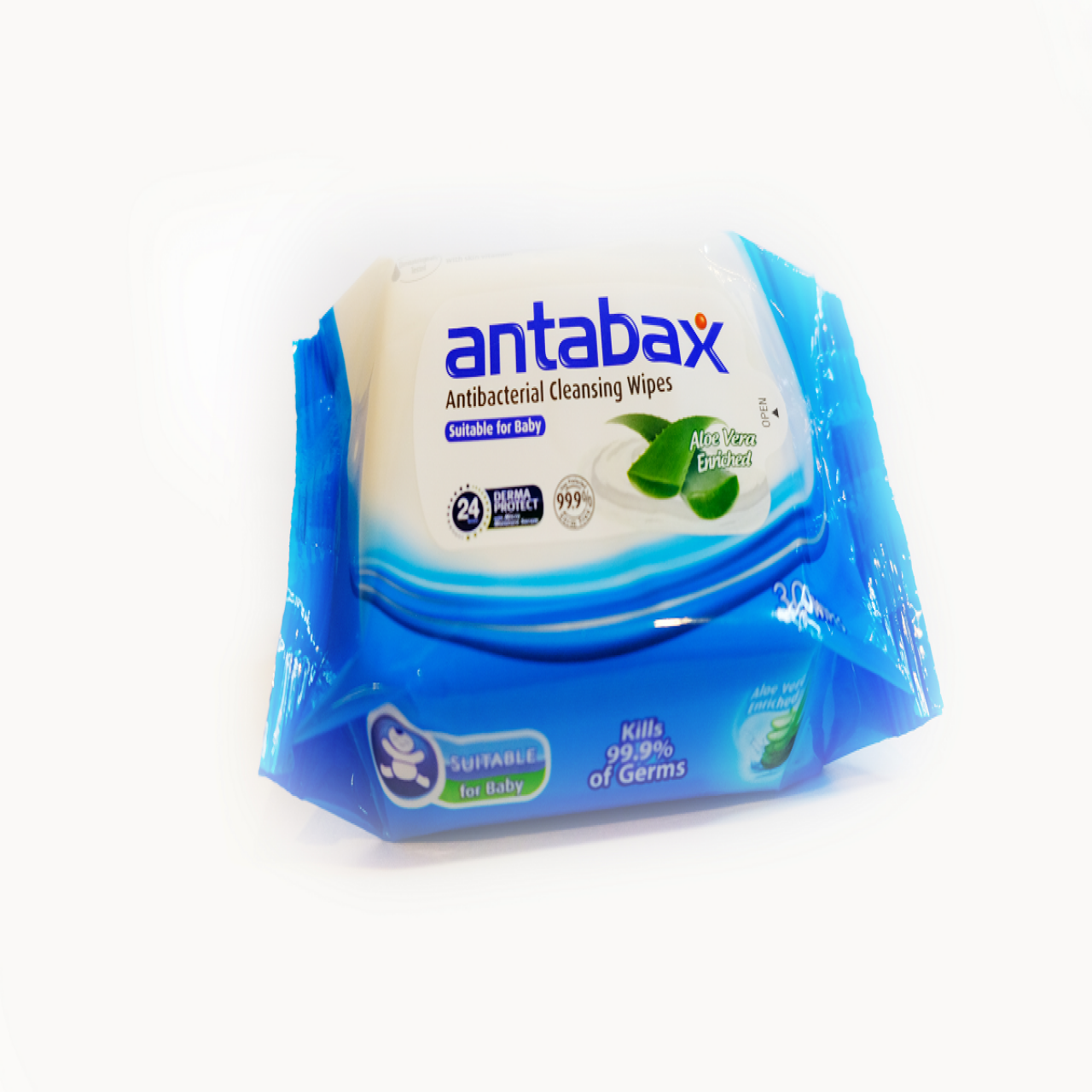 ANTABAX ANTIBACTERIAL CLEANSING WIPES 30S