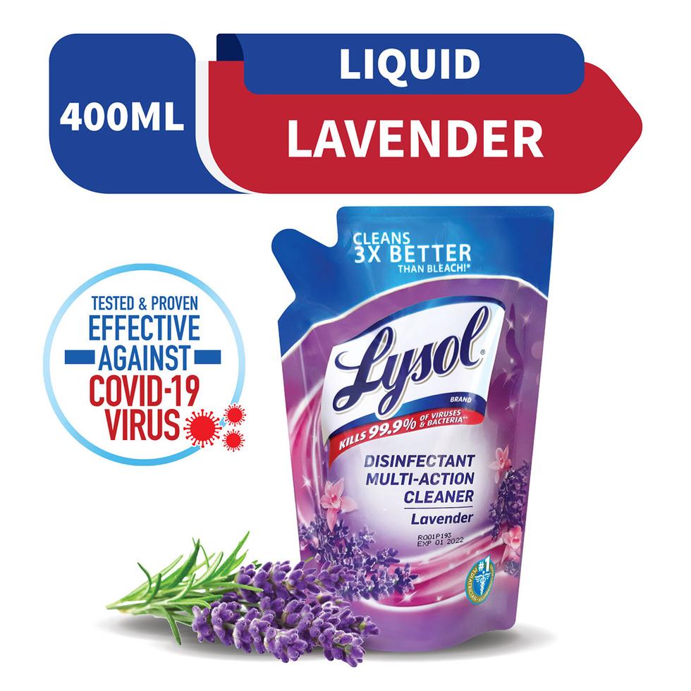 LYSOL ALL PURPOSE CLEANER LAVENDER 400ML