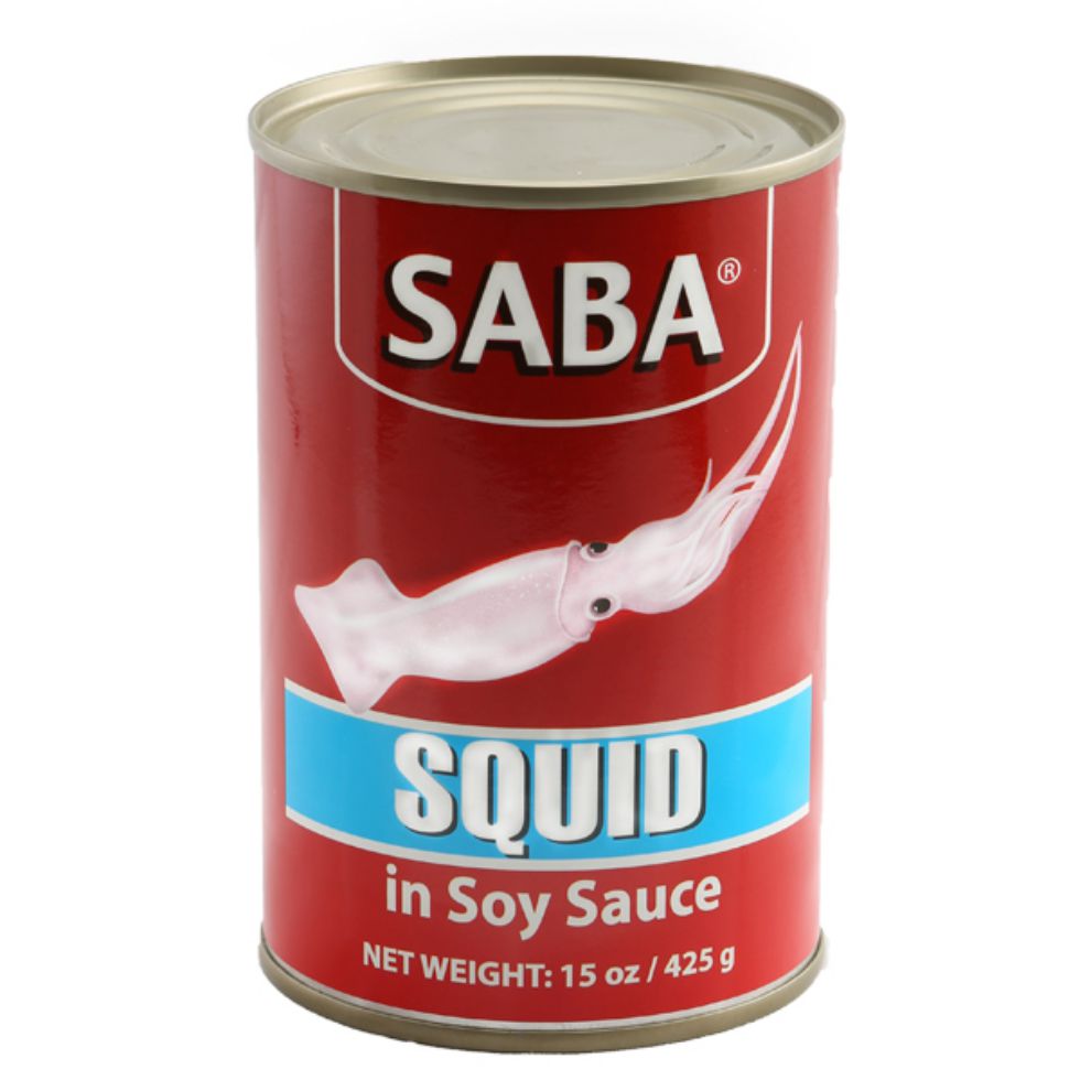 SABA SQUID SOY SCE 425G