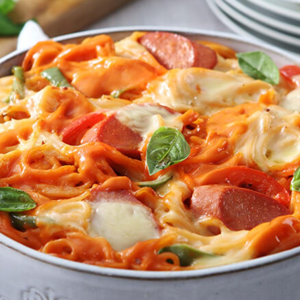 DEL MONTE CREAMY SAUSAGE BAKED PASTA