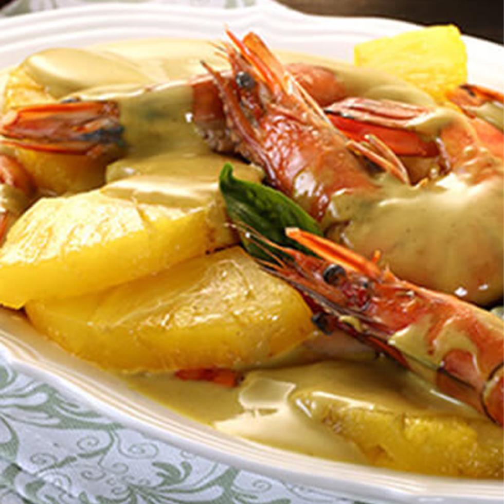 DEL MONTE PINEAPPLE PRAWN CURRY