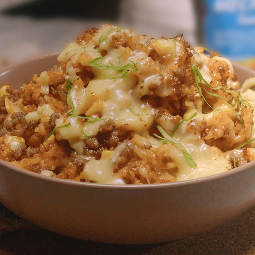 UFC CHEESY MECHADO BEEF RICE